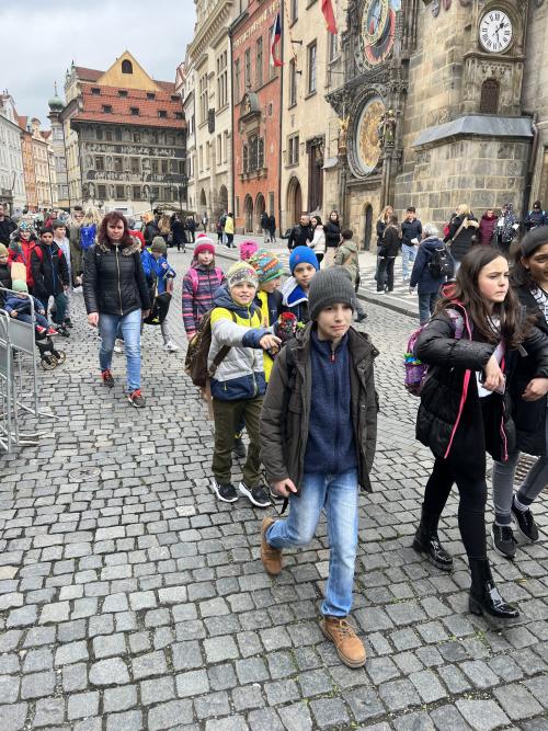 Všerubští školáci zavítali do Prahy